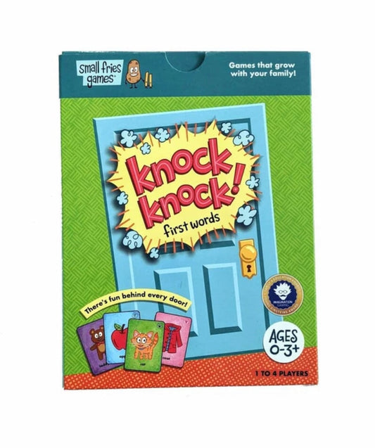Toddler Game: Knock Knock - A First Words Game Cover on a White Background