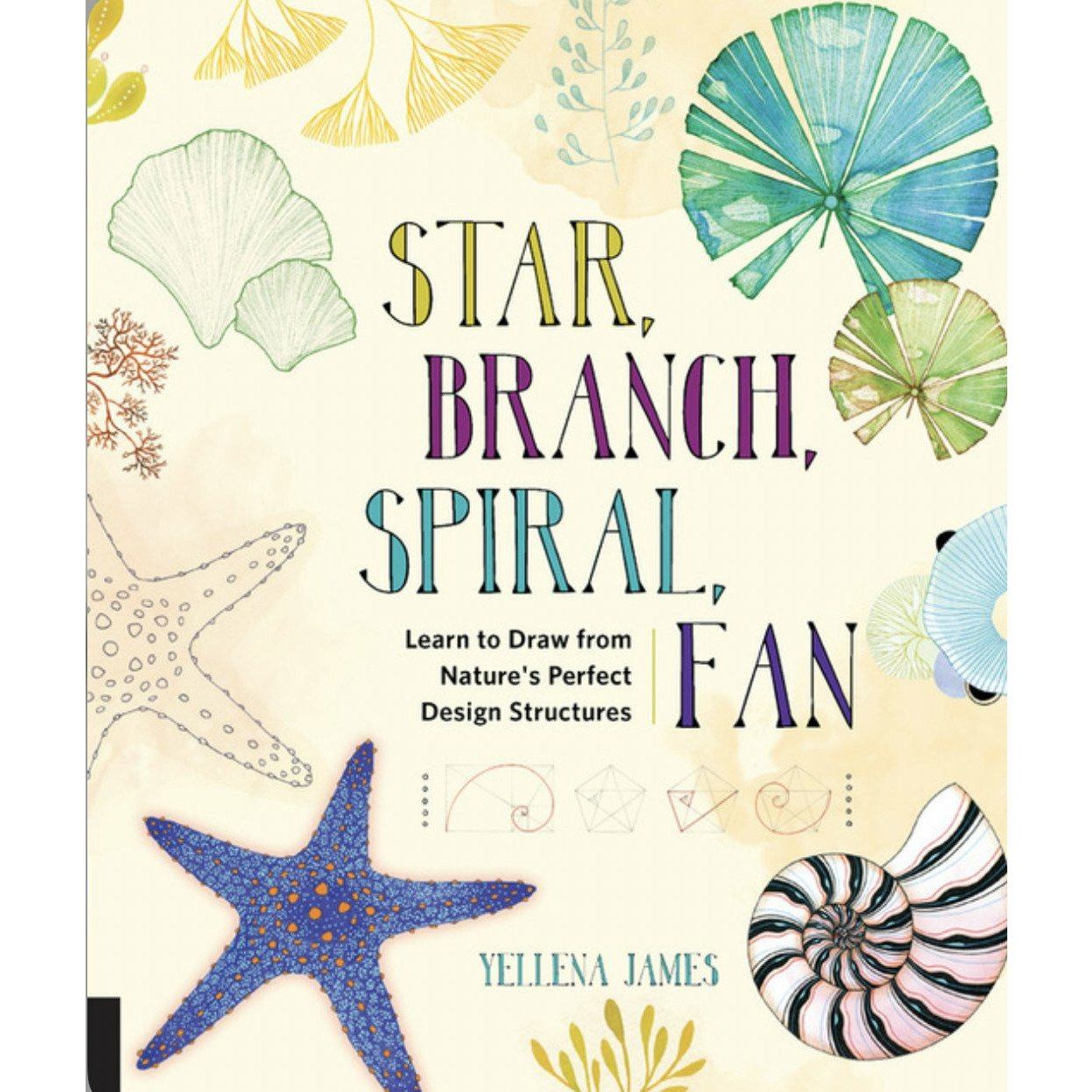 Star, Branch, Spiral, Fan Learn to Draw from Nature - Alder & Alouette
