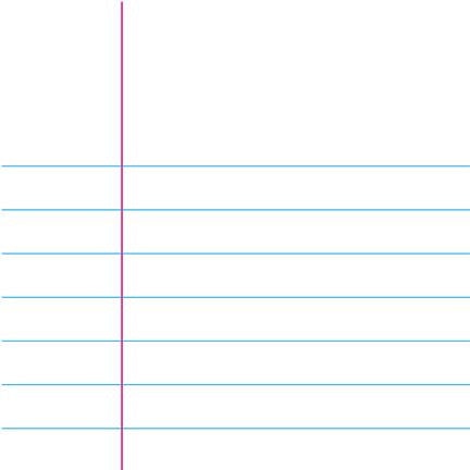 college ruled lined paper