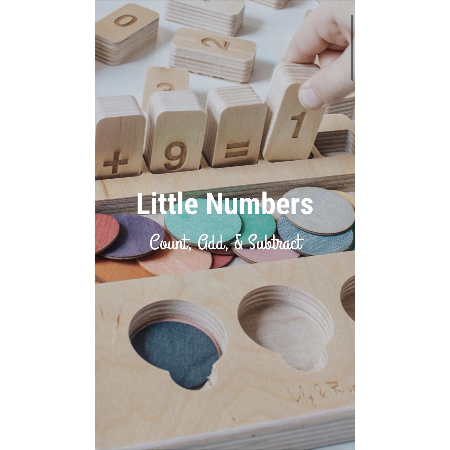 Lily & River Little Numbers | Math Manipulative - Alder & Alouette