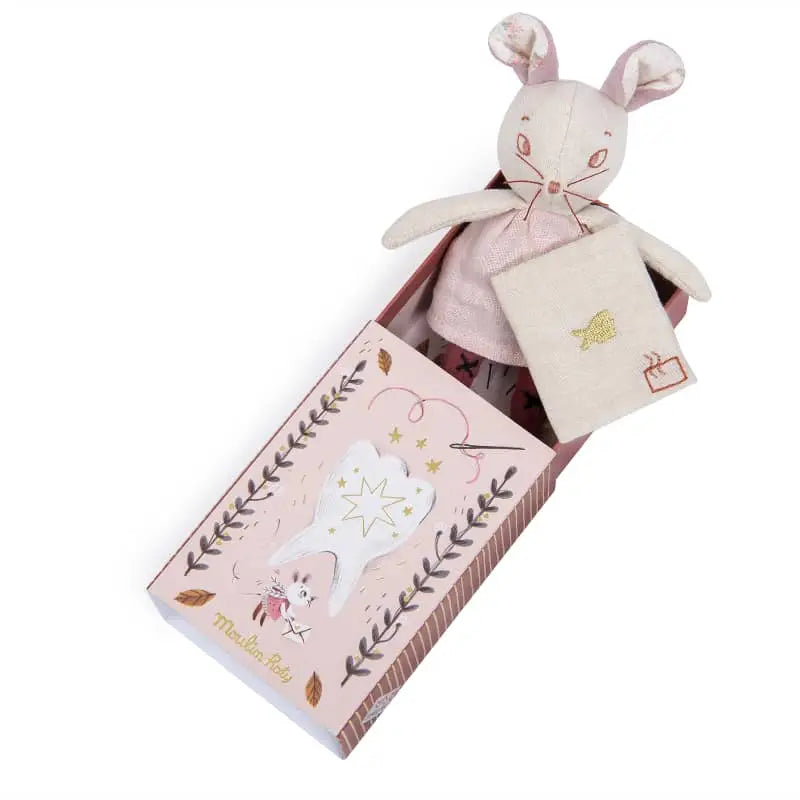 Moulin Roty - Tooth Fairy Mouse and Box