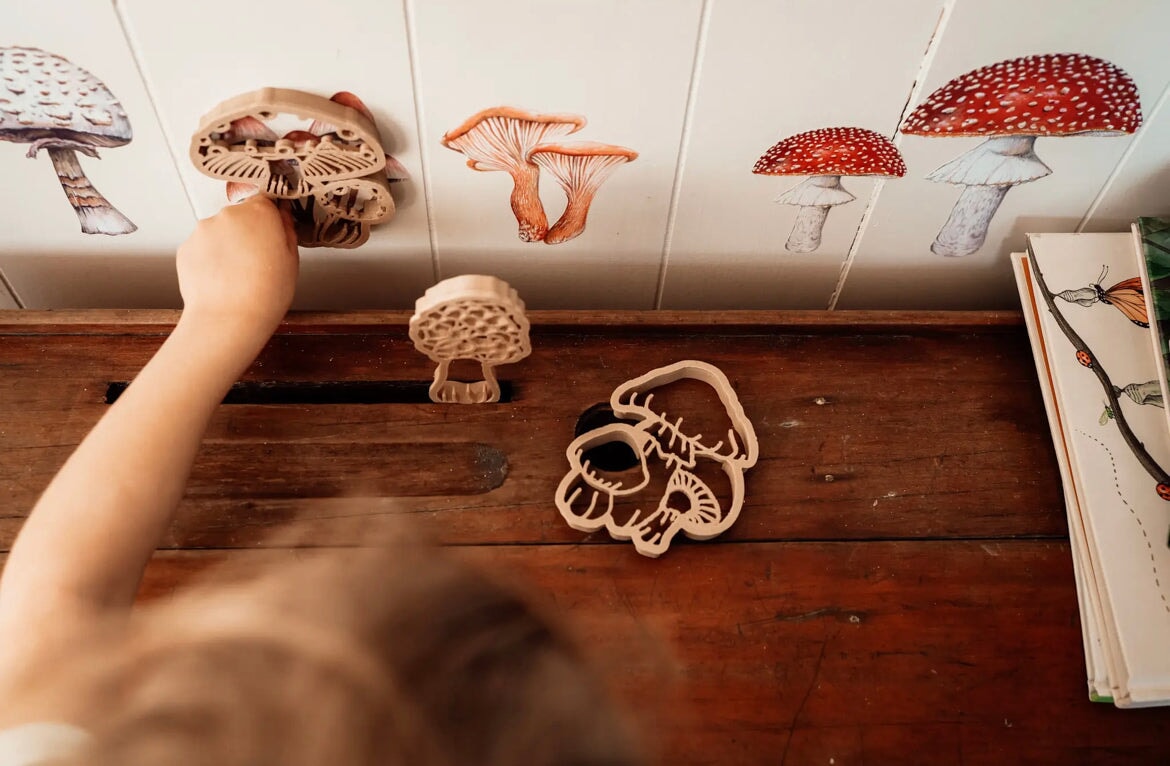 Eco Cutter, Fly Agaric & Field Mushrooms - Alder & Alouette