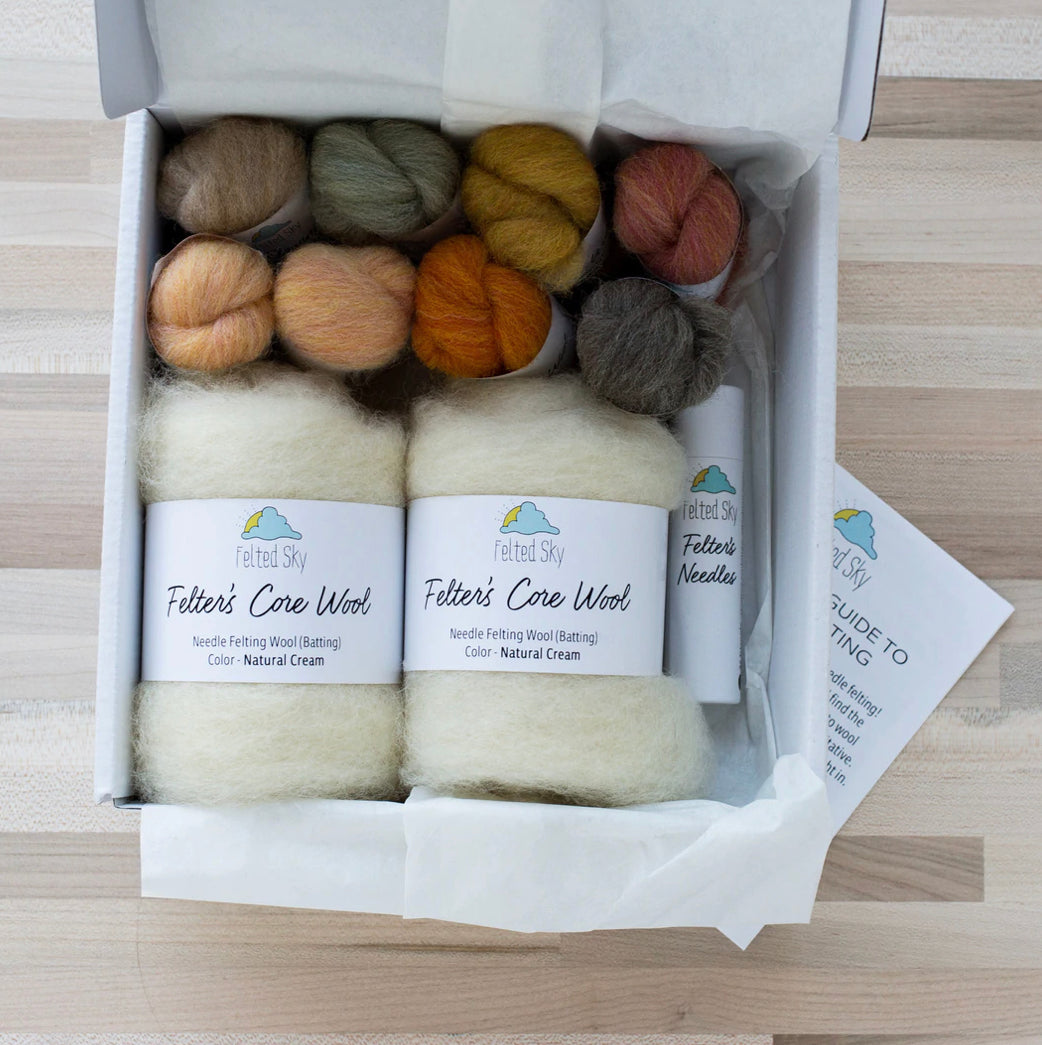 Pumpkins Needle Felting Kit