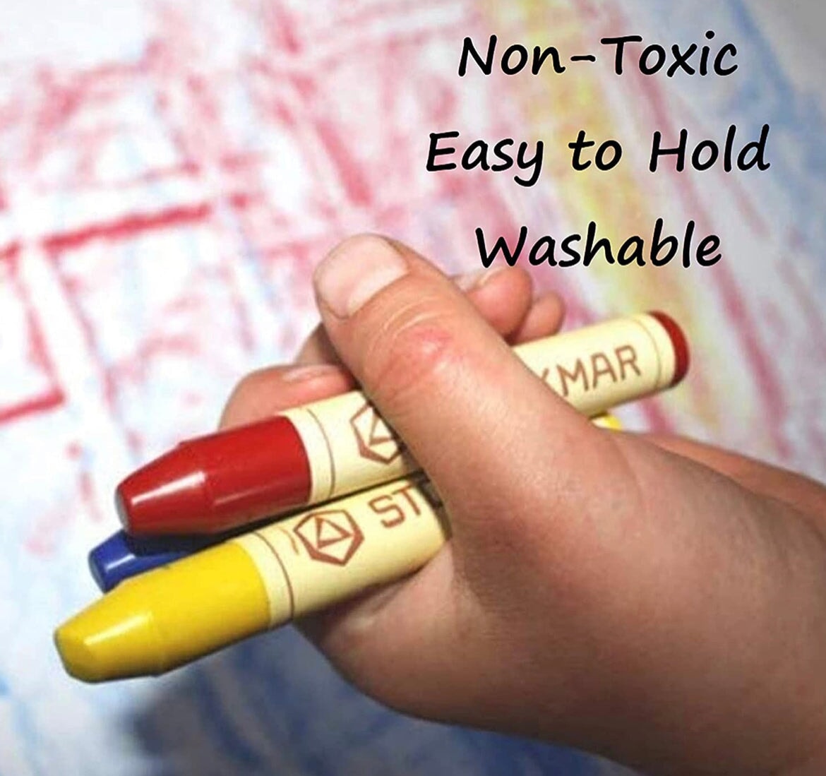 Stockmar Crayons | Stick Crayons | Wax Crayons, 12 - Alder & Alouette