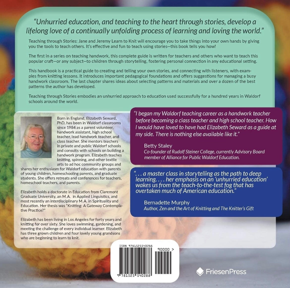 Knitting Handwork - Jane and Jeremy Learn to Knit - Alder & Alouette