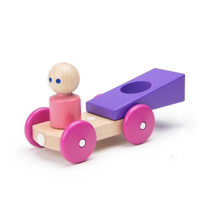 Toddler Car - Tegu Magnetic Car - Alder & Alouette