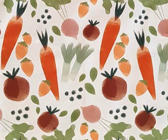 Vegi Cotton Tea Towel | Kitchen Towel - Alder & Alouette