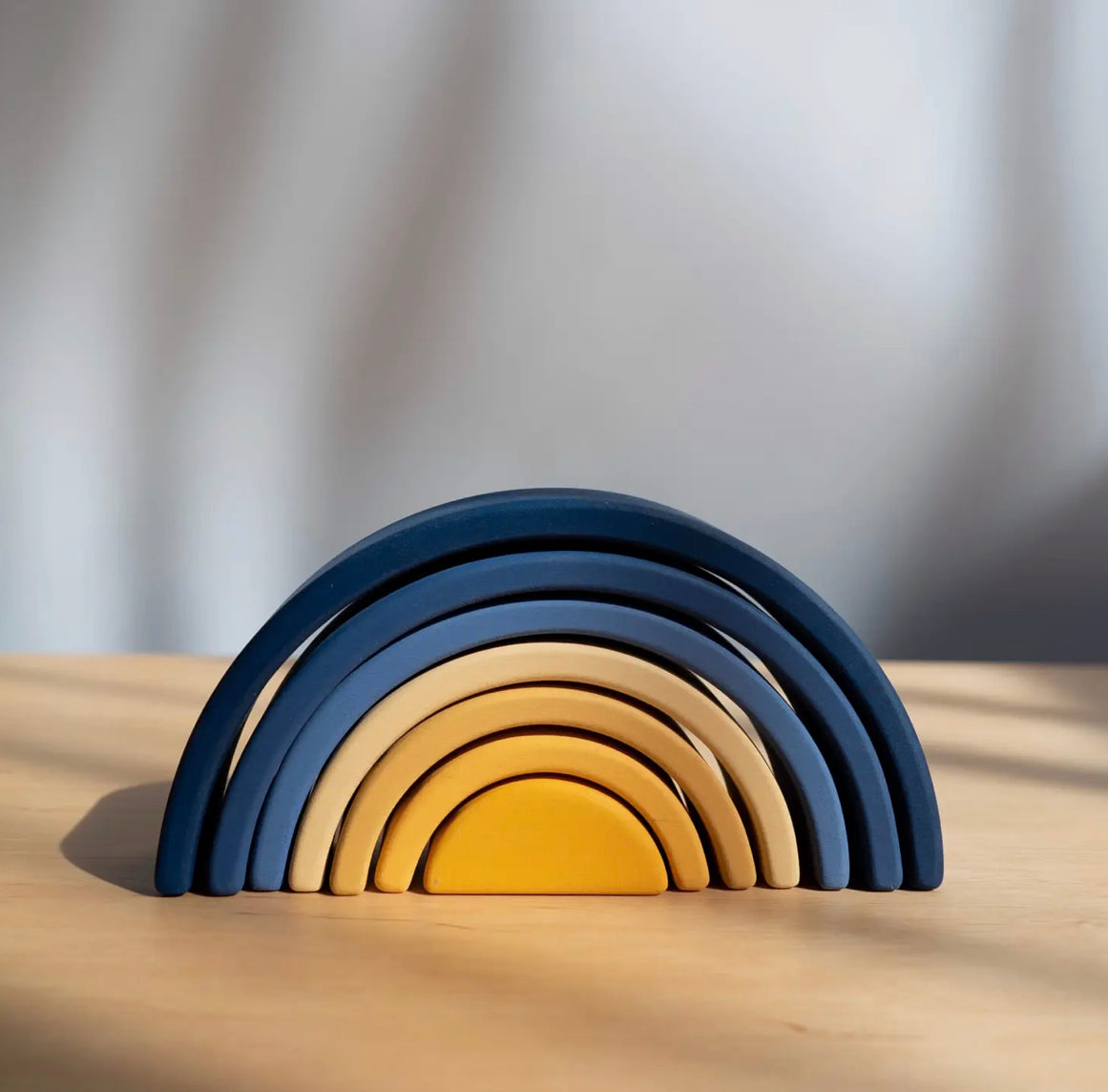 Wooden Rainbow Stacking Toy - Alder & Alouette