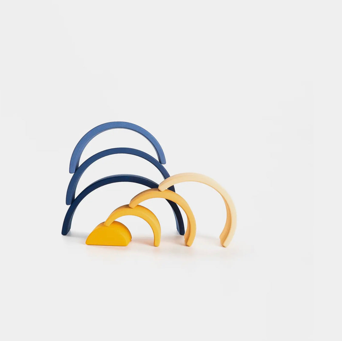 Wooden Rainbow Stacking Toy - Alder & Alouette