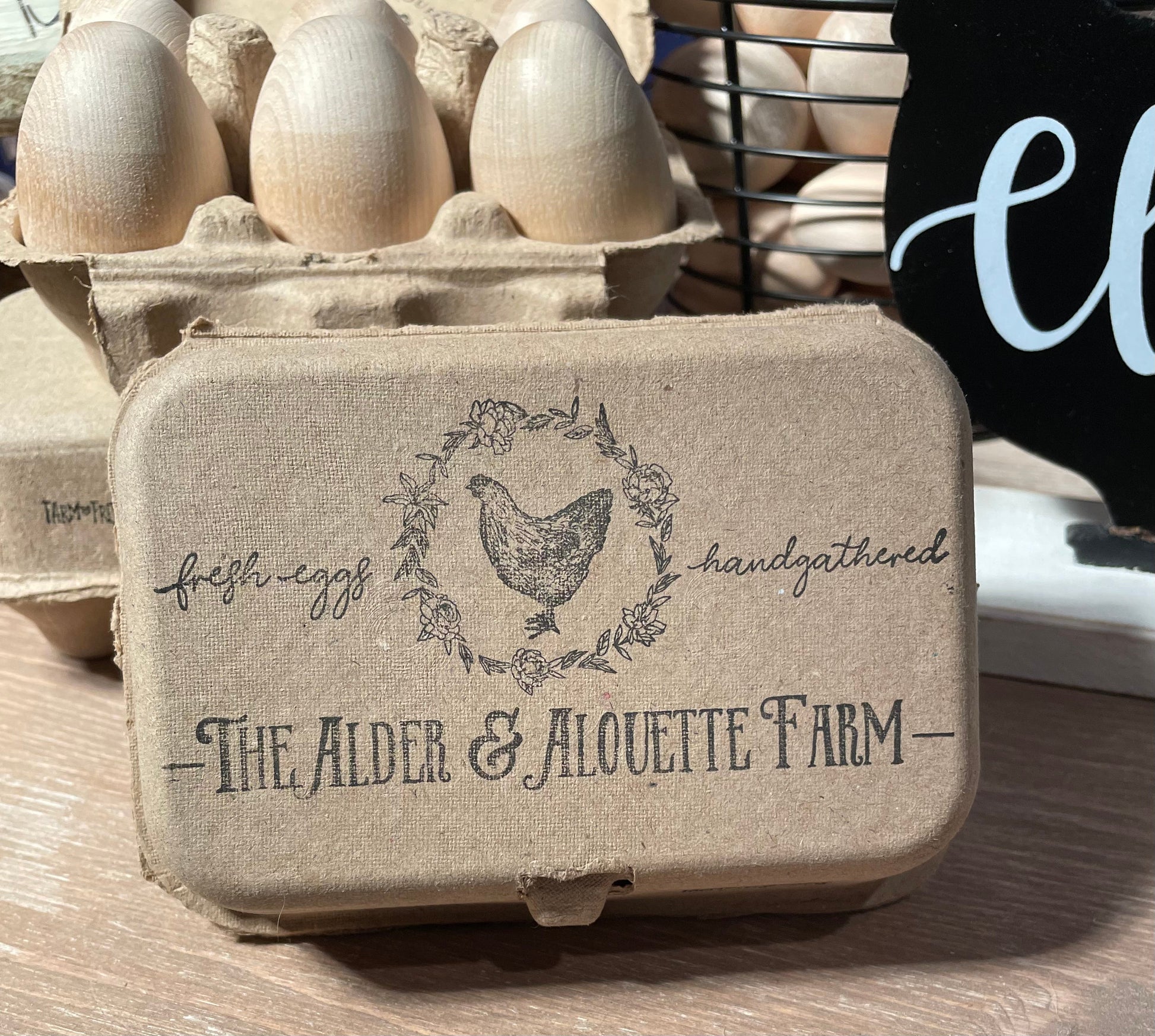 Wooden Toy Eggs for Pretend Play - Alder & Alouette
