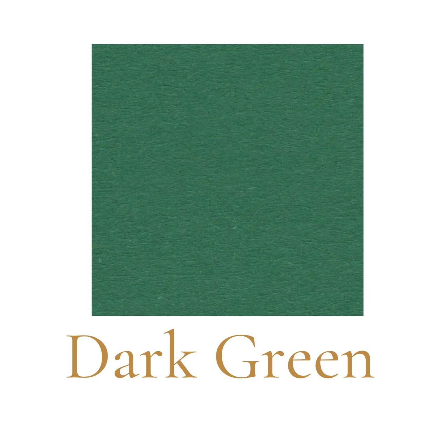 Heavyweight woodless English cardboard color swatch in dark green