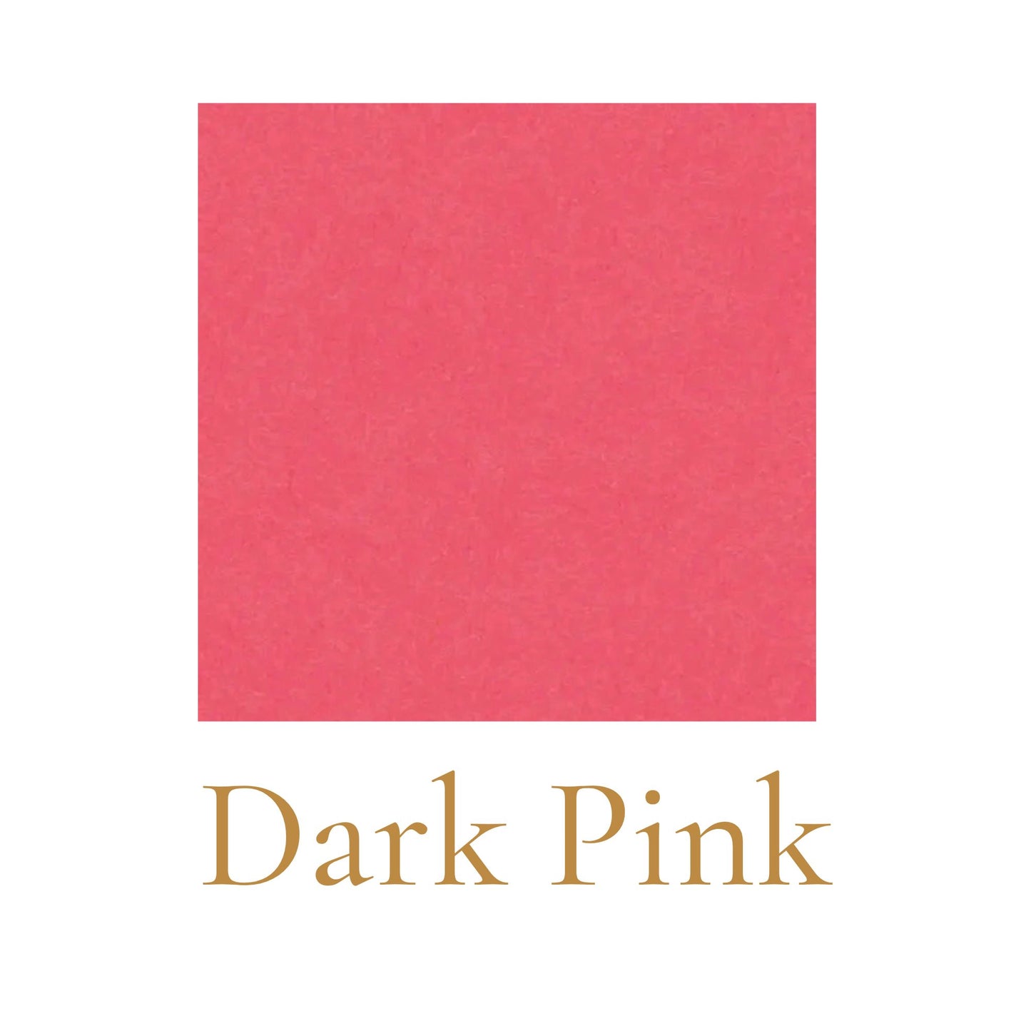 Heavyweight woodless English cardboard color swatch in dark pink