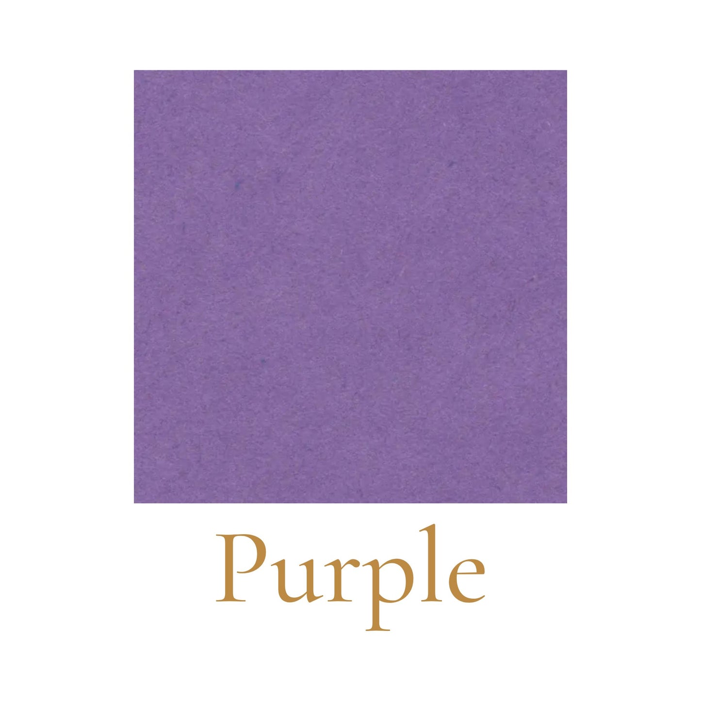 Heavyweight woodless English cardboard color swatch in purple