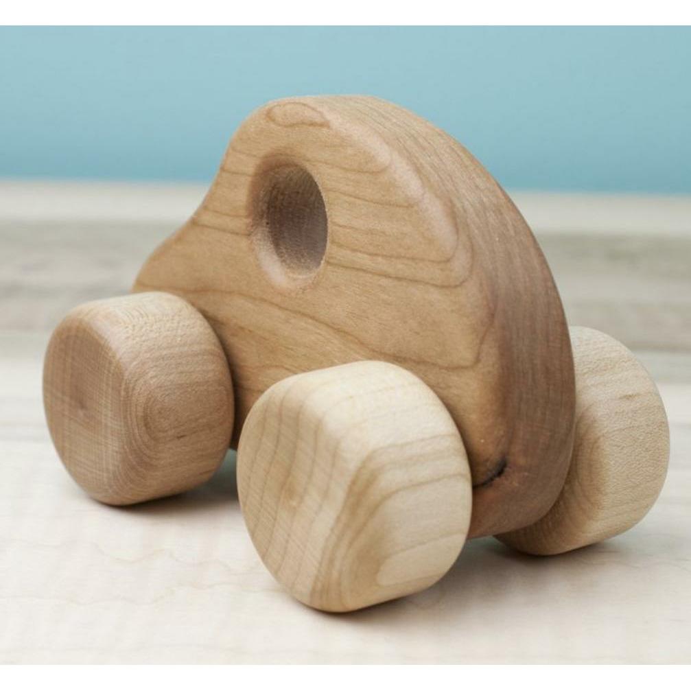 Zoom Wooden Toy Car - Natural Toys - Alder & Alouette