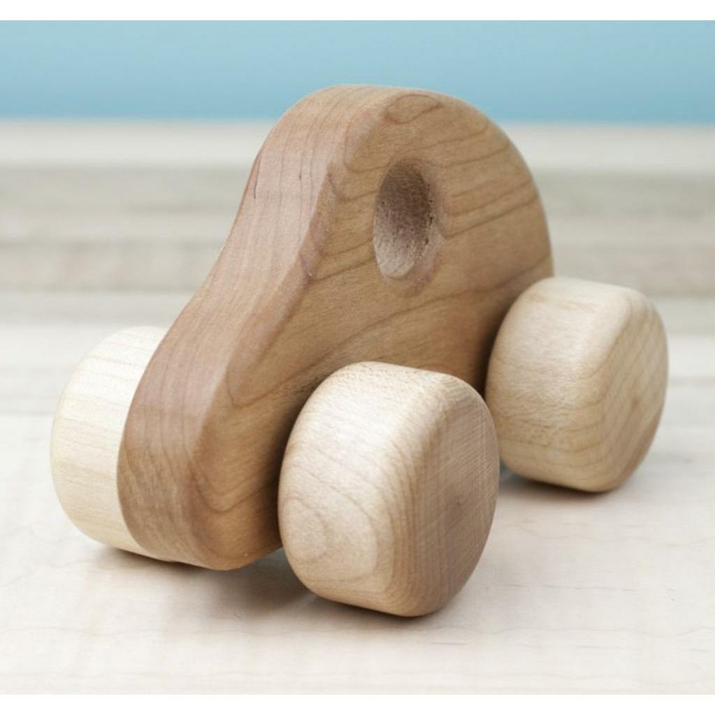 Zoom Wooden Toy Car - Natural Toys - Alder & Alouette