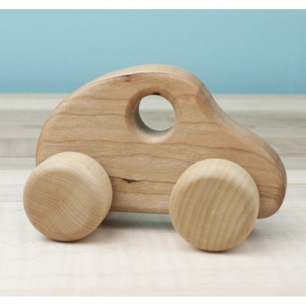 Zoom Wooden Toy Car - Natural Toys - Alder & Alouette