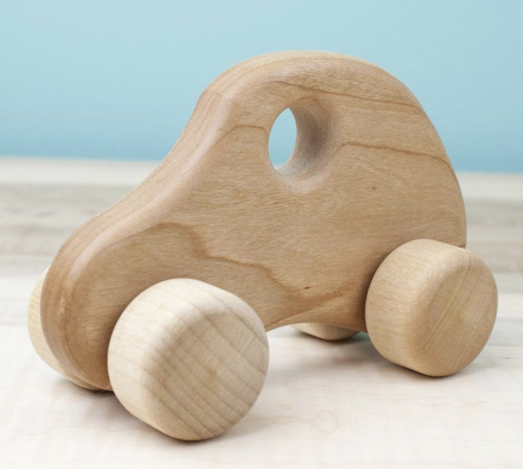 Zoom Zoom Wooden Push Car - Alder & Alouette Zoom Zoom Wooden Push Car - Alder & Alouette